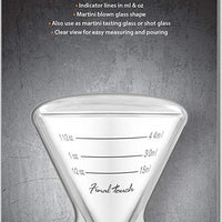 Final Touch - Martini Liquor Measure - FTA7031