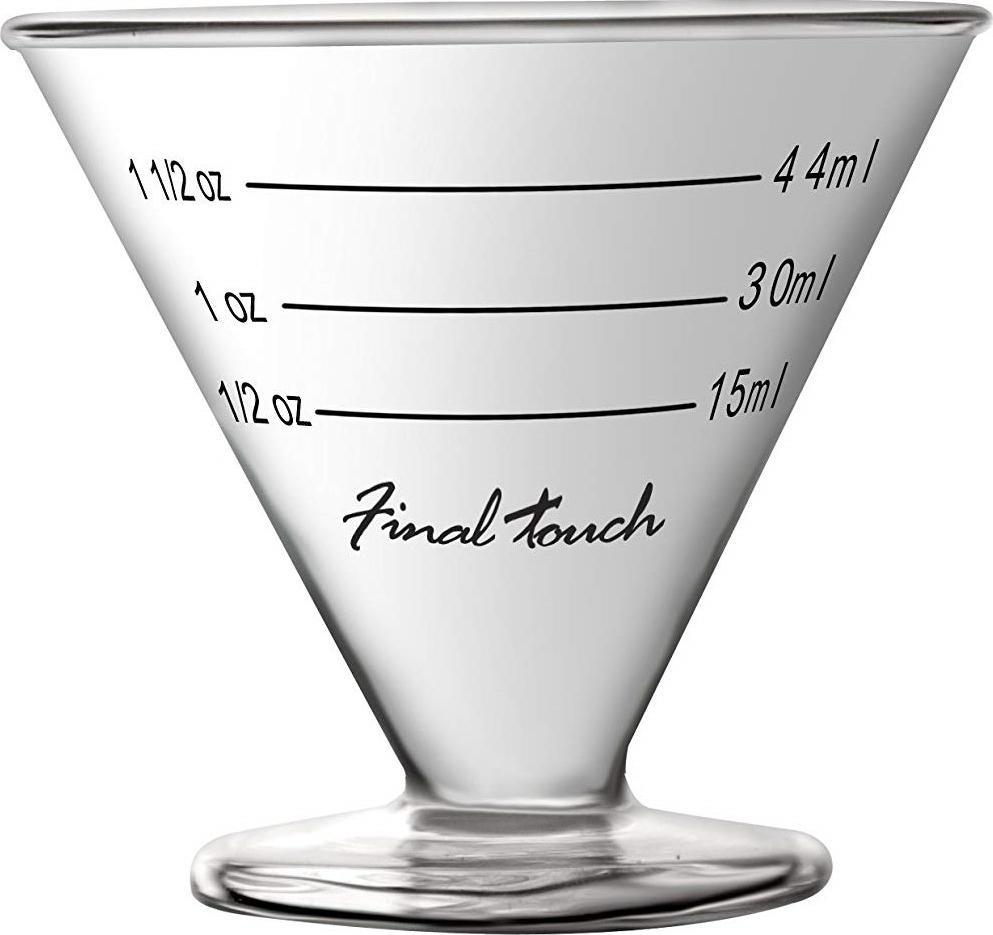 Final Touch - Martini Liquor Measure - FTA7031