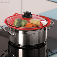 Final Touch - Medium Boil Guard 10" Cherry Red - ABL2550-9