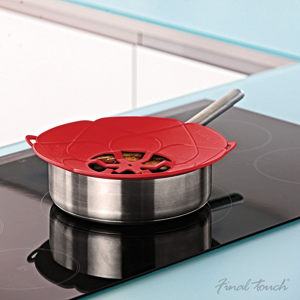 Final Touch - Medium Boil Guard 10" Cherry Red - ABL2550-9