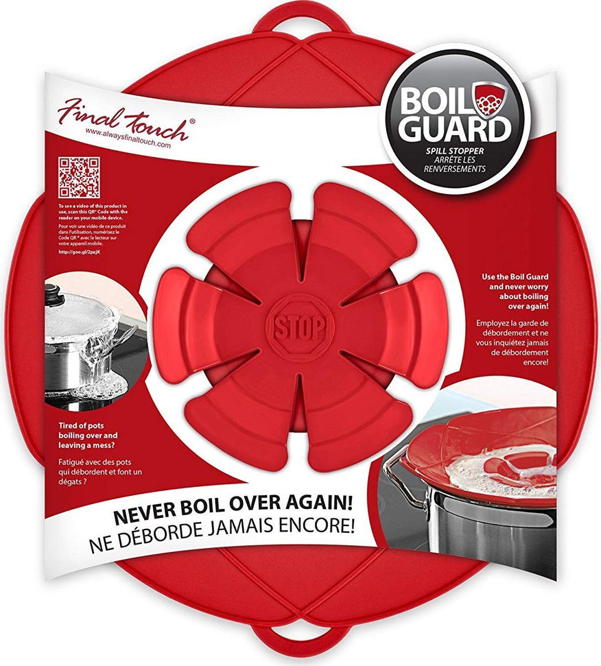 Final Touch - Medium Boil Guard 10" Cherry Red - ABL2550-9