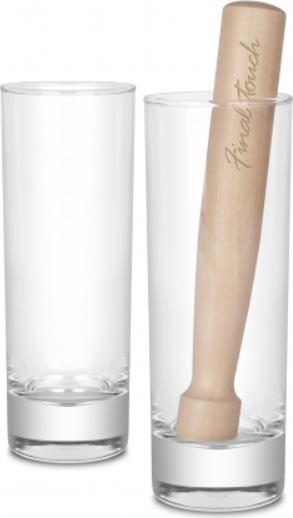 Final Touch - Mojito Glass & Muddler Set - FTA1835