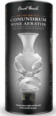 Final Touch - On-The-Bottle Conundrum Wine Aerator - WA80