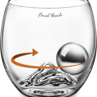 Final Touch - On The Rock Glass with Chilling Ball & Tongs - GS349