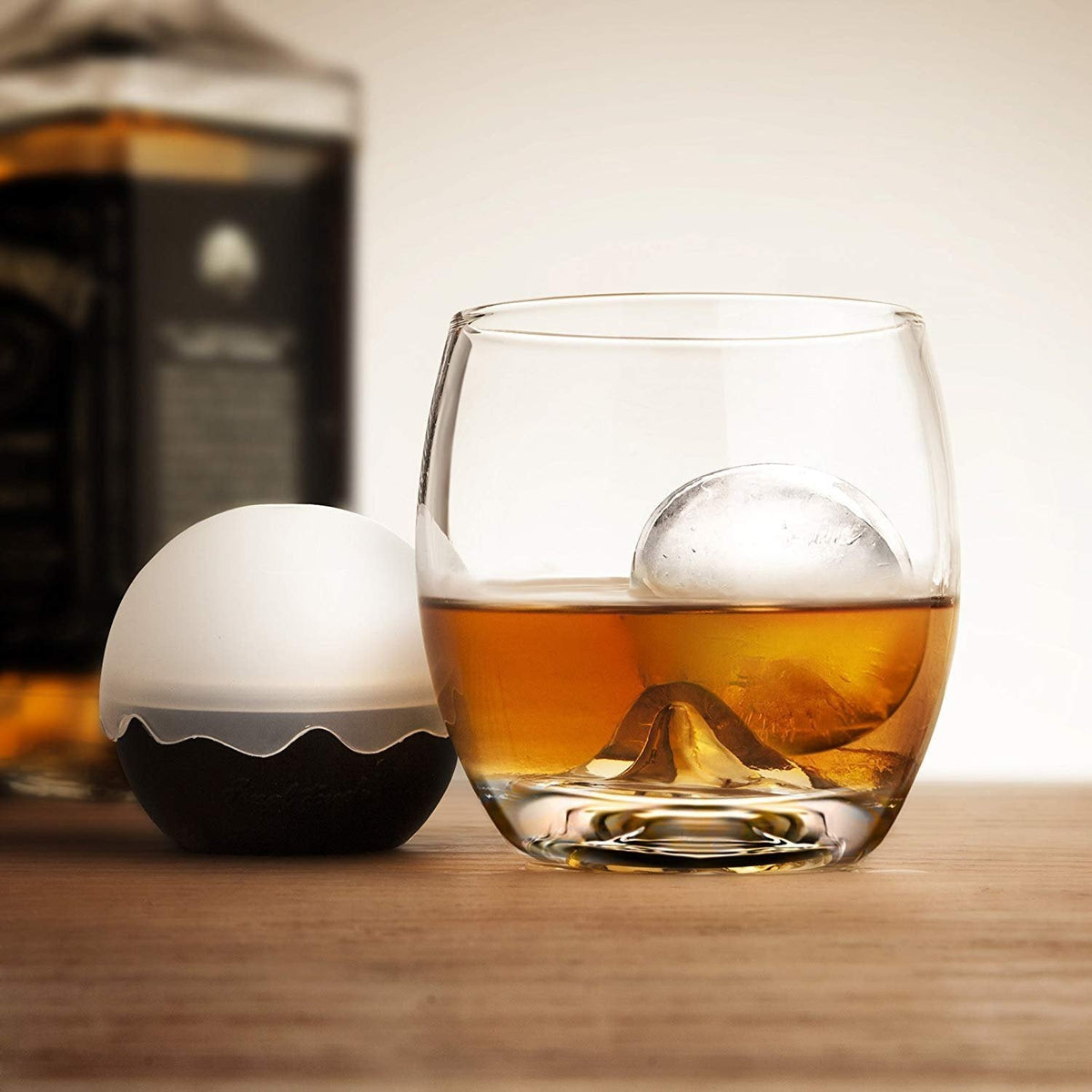 Final Touch - On The Rock Glass with Ice Ball Mould - GS300