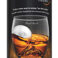 Final Touch - On The Rock Glass with Ice Ball Mould - GS300