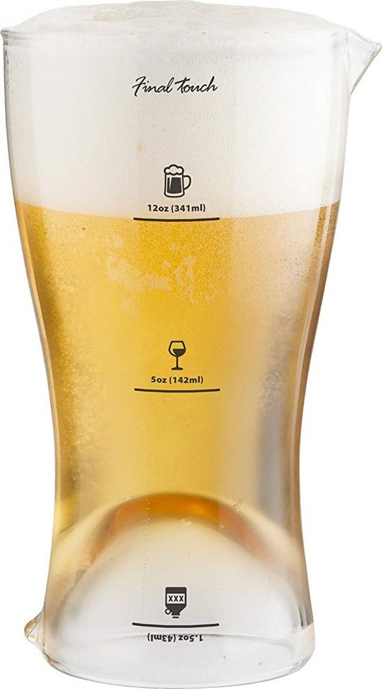 Final Touch - One Drink Multi-Measure Glass - FTA1858 - DISCONTINUED