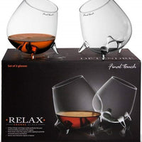 Final Touch - Pack of 2 Relax Cognac Glasses - GC200
