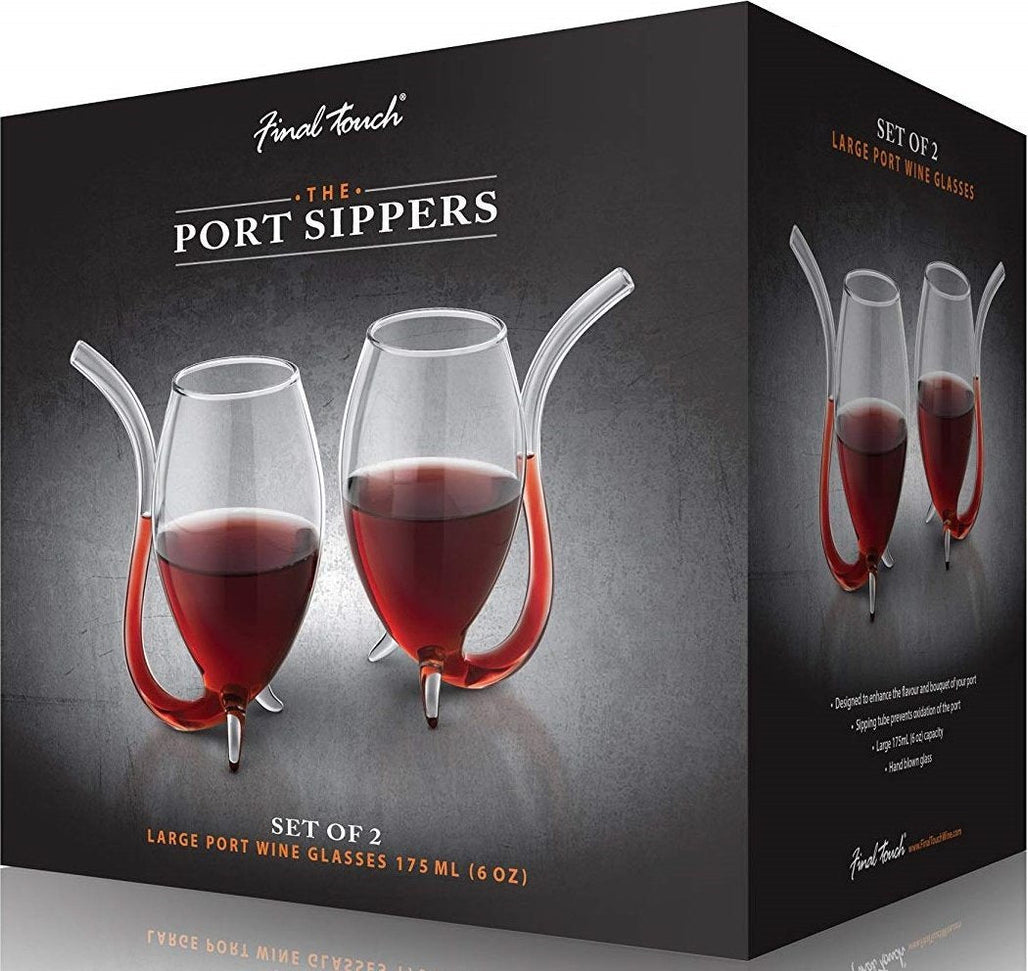 Final Touch - Port Sippers, Pack of 2 (175ml) - WGP402
