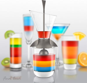 Final Touch - Rainbow Cocktail Layering Tool Set - CD3163