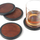 Final Touch - Round Wood Coasters Set of 4 - FTA7612