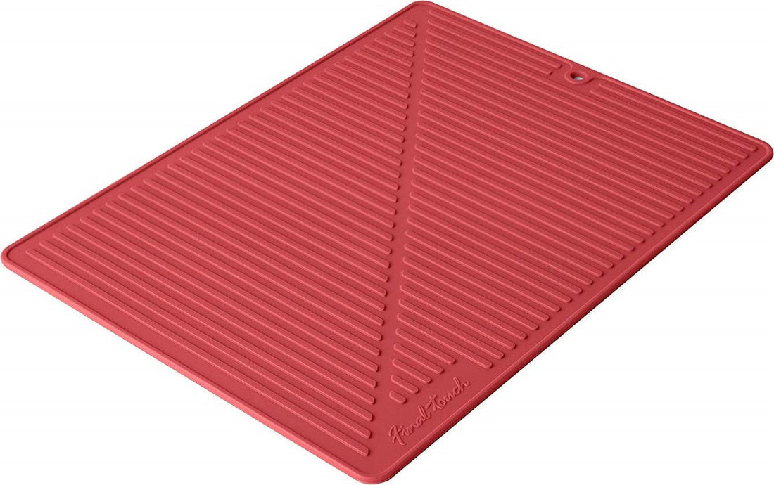 Final Touch - Silicone Drying Mat Red - FTA1880-9