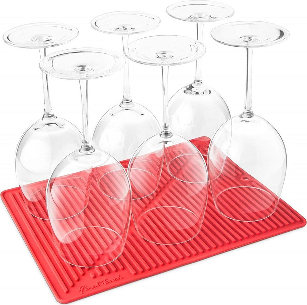 Final Touch - Silicone Drying Mat Red - FTA1880-9