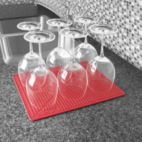 Final Touch - Silicone Drying Mat Red - FTA1880-9