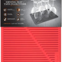 Final Touch - Silicone Drying Mat Red - FTA1880-9