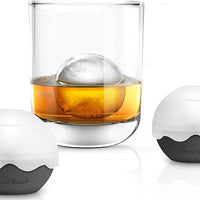 Final Touch - Silicone Ice Ball Moulds Grey, Pack of 2 - FTC1027