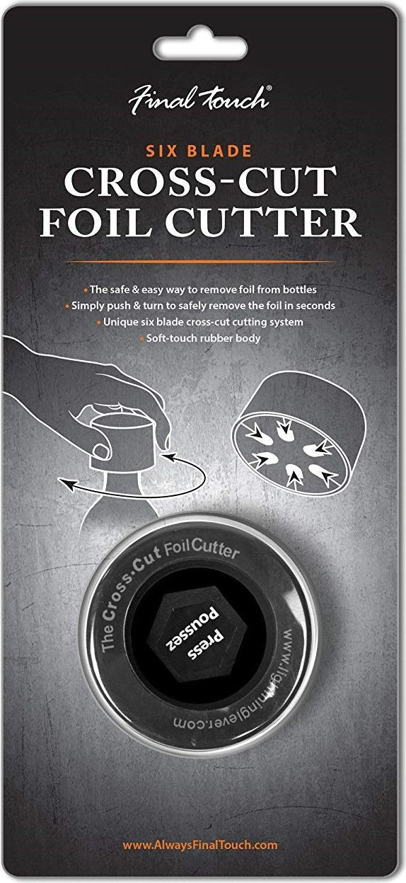 Final Touch - Six Blade Cross-Cut Foil Cutter - FTA7006
