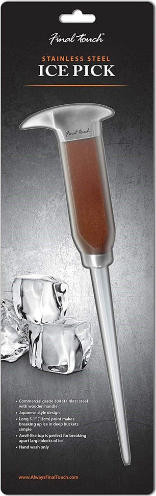 Final Touch - Stainless Steel Ice Pick - FTA7026