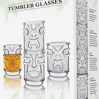 Final Touch - Tiki Tumblers, Pack of 4 - TK5303