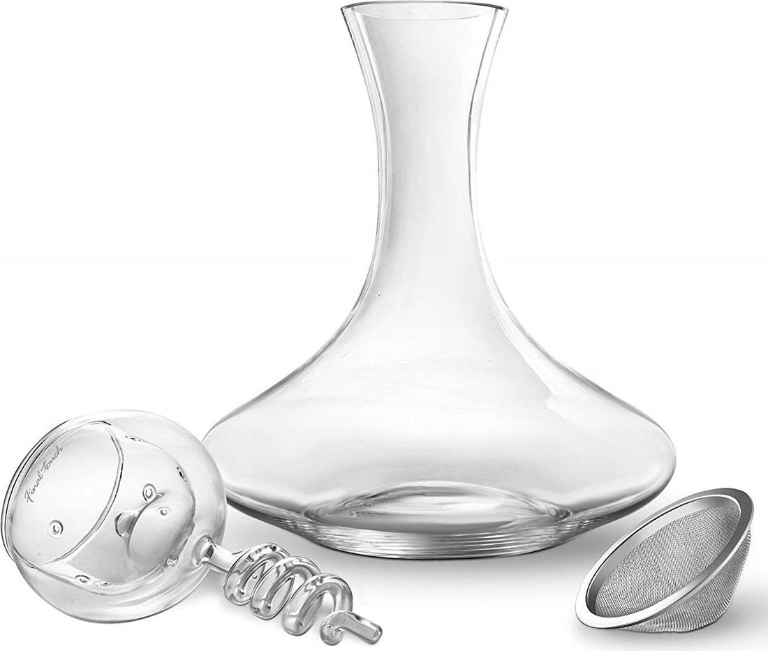 Final Touch - Twister Glass Aerator & Decanter Set - WDA919