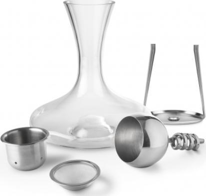 Final Touch - Twister Stainless Steel Aerator & Decanter Set - WDA934