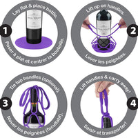 Final Touch - Up&Away Collapsible Silicone Bottle Bag - FTA1070 - DISCONTINUED