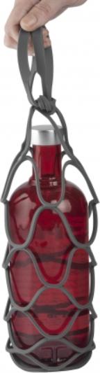 Final Touch - Up&Away Collapsible Silicone Bottle Bag Grey - FTA1071