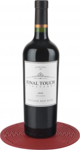 Final Touch - Up&Away Collapsible Silicone Bottle Bag Red - FTA1079