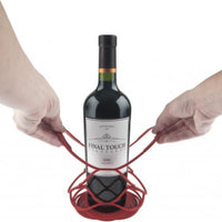 Final Touch - Up&Away Collapsible Silicone Bottle Bag Red - FTA1079