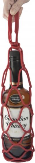 Final Touch - Up&Away Collapsible Silicone Bottle Bag Red - FTA1079