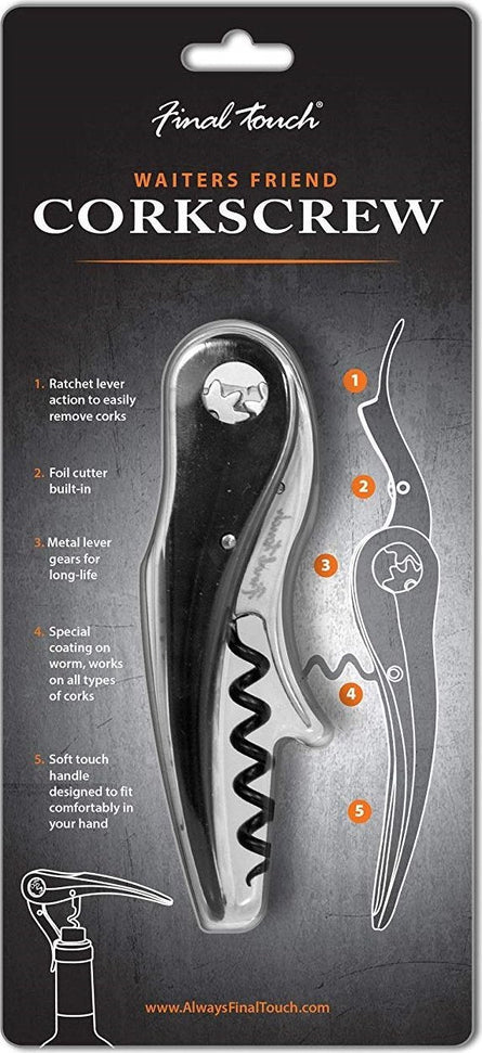 Final Touch - Waiters Friend Corkscrew - FTA7007