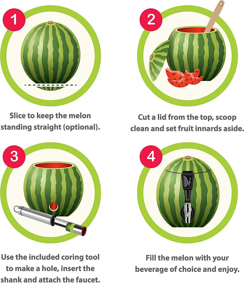 Final Touch - Watermelon Keg Tapping Kit - BD204