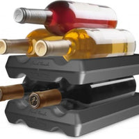 Final Touch - Wine Bottle Stacker Black - FTA1810-7