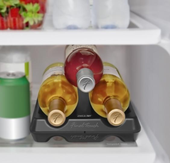 Final Touch - Wine Bottle Stacker Black - FTA1810-7