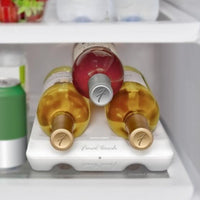 Final Touch - Wine Bottle Stacker White - FTA1810-2