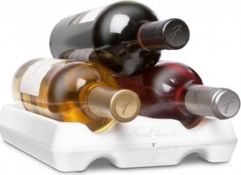 Final Touch - Wine Bottle Stacker White - FTA1810-2