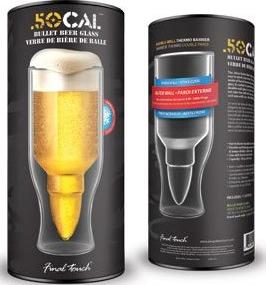 Final Touch - .50 Cal Bullet Beer Glass - GDB55