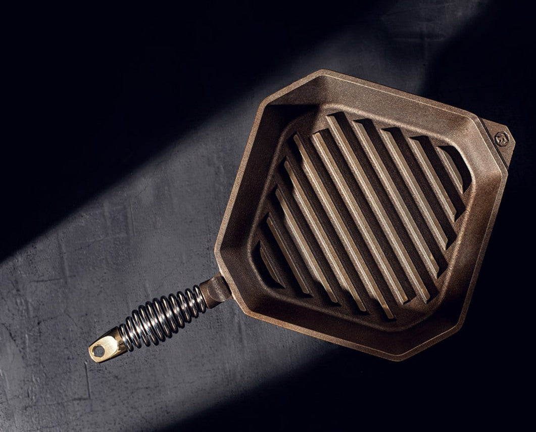 Finex - 10" Cast Iron Grill Pan - G10-10001