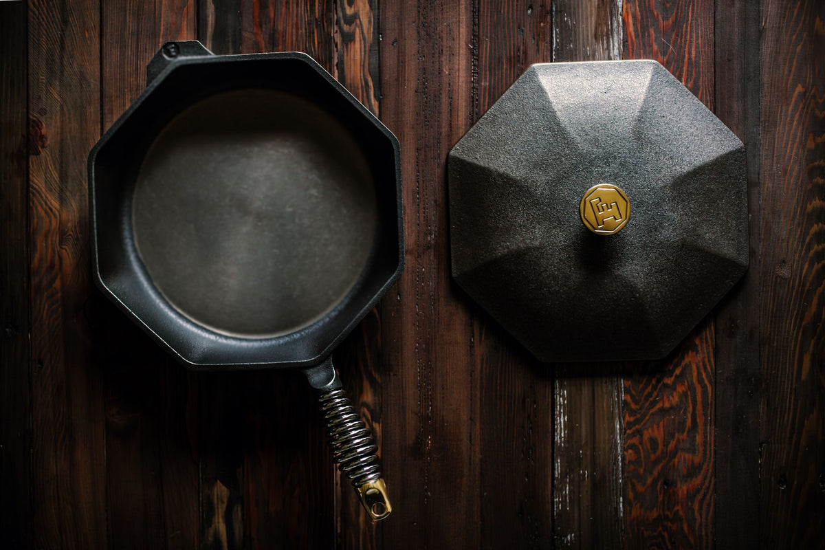 Finex - 10" Cast Iron Skillet With Lid - SL10-10001