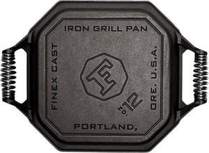 Finex - 12" Cast Iron Grill Pan - G12-10002
