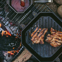 Finex - 12" Cast Iron Grill Pan - G12-10002