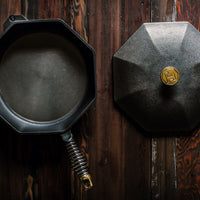 Finex - 12" Cast Iron Skillet With Lid - SL12-10001