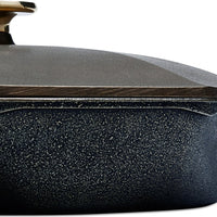 Finex - 12" Cast Iron Skillet With Lid - SL12-10001