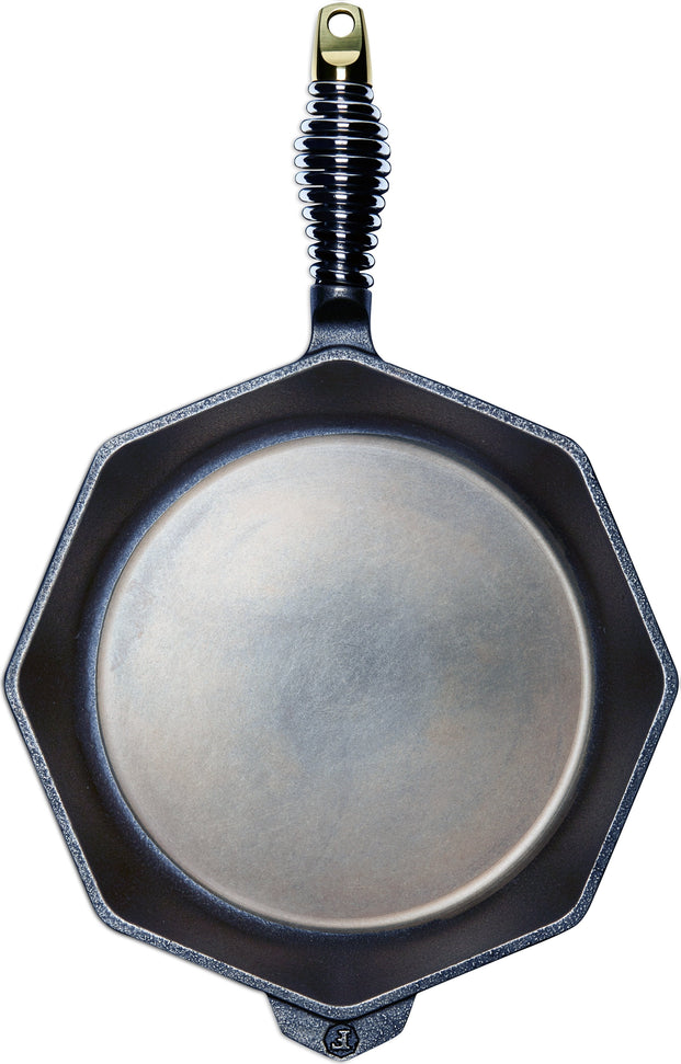 Finex - 12" Cast Iron Skillet With Lid - SL12-10001