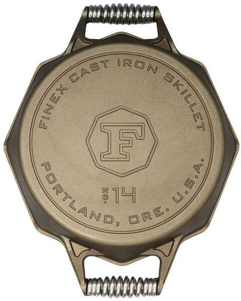 Finex - 14" Cast Iron Dual Handle Skillet With Lid - SL14-10001