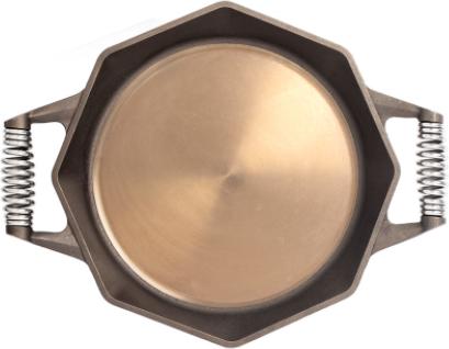 Finex - 14" Cast Iron Dual Handle Skillet With Lid - SL14-10001