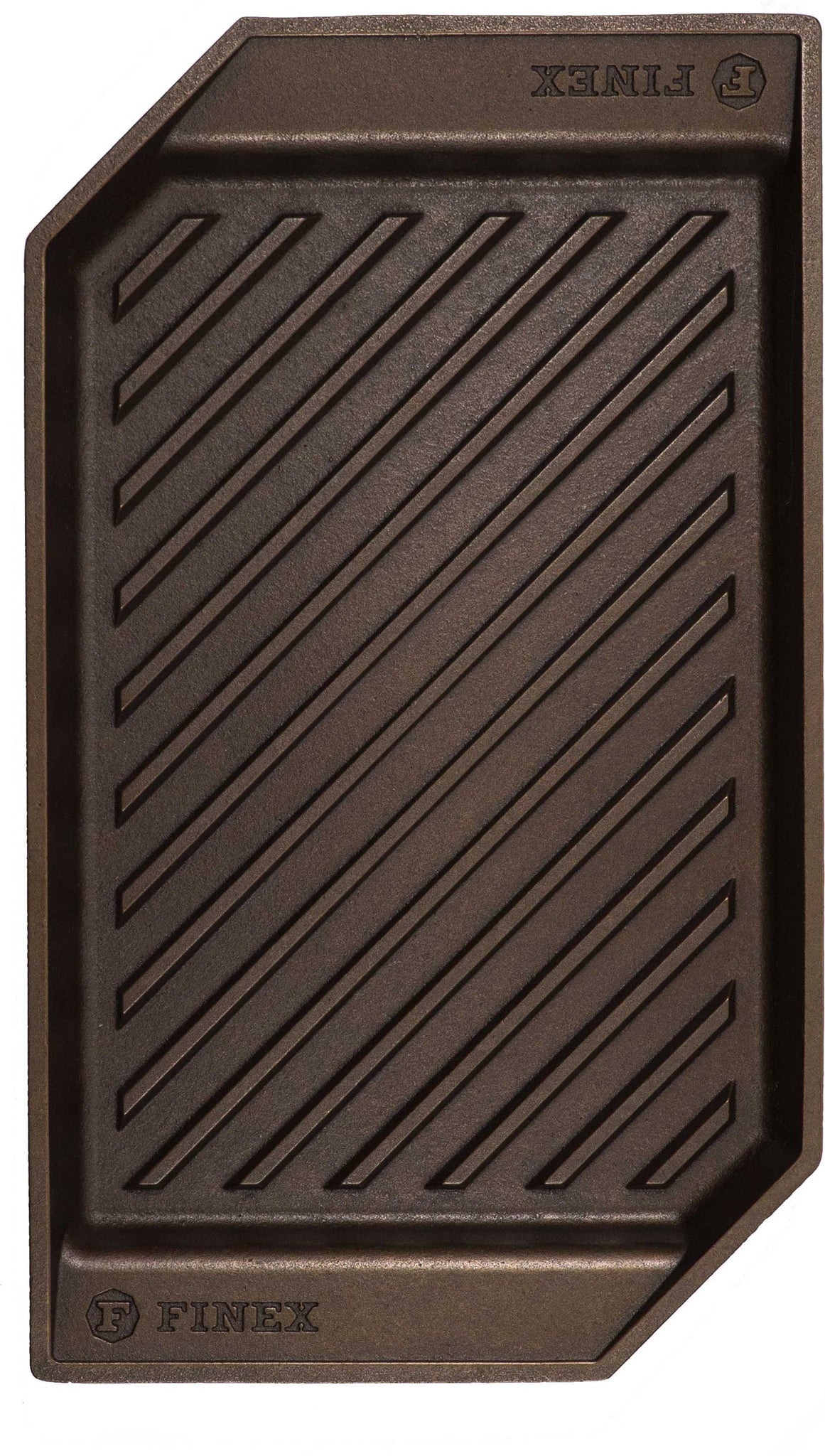 Finex - 15" Cast Iron Lean Grill Pan - G15-10001