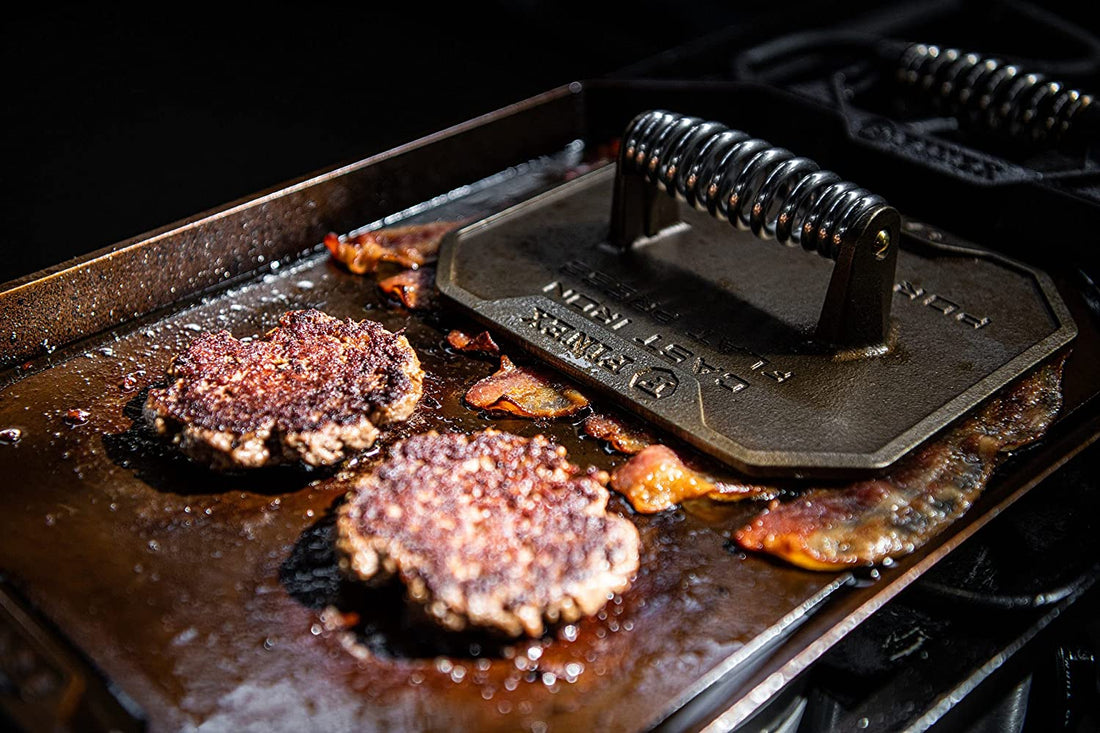 Finex - 8" Cast Iron Flat Press - FP8-10001