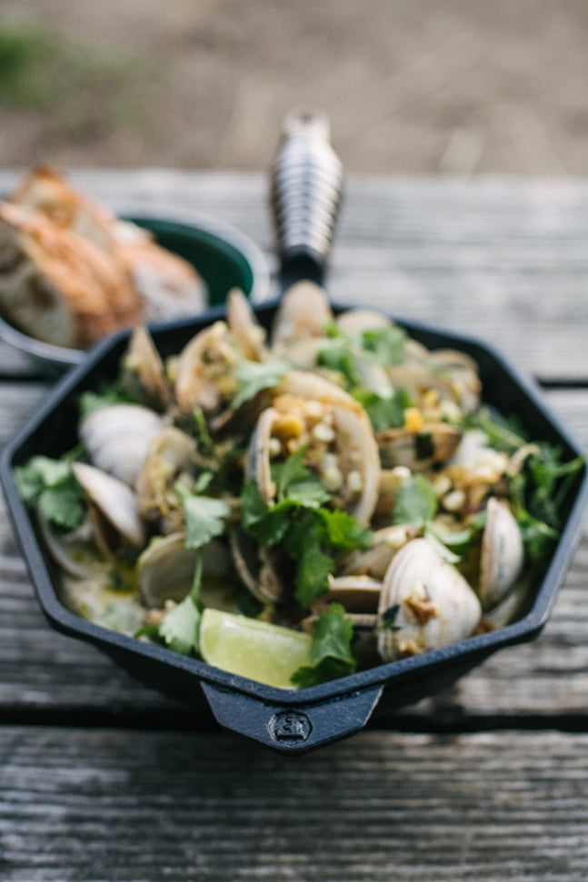 Finex - 8" Cast Iron Skillet With Lid - SL8-10001