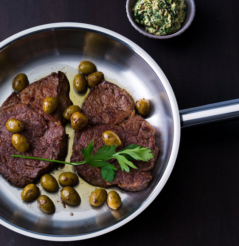 Fissler - 11" Original-Profi Stainless Steel Fry Pan - 084-378-28-1000